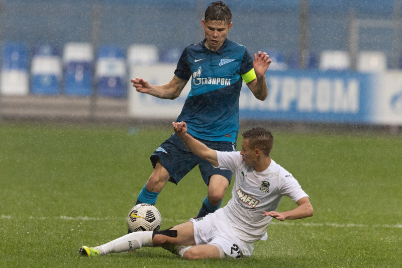 Молодежное первенство 2020/21, 27-й тур, «Зенит»-м — «Краснодар»-м