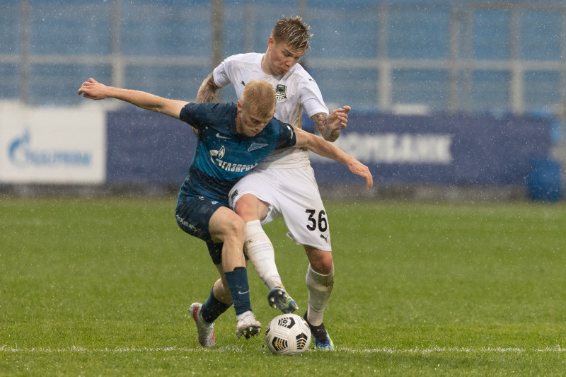 Молодежное первенство 2020/21, 27-й тур, «Зенит»-м — «Краснодар»-м