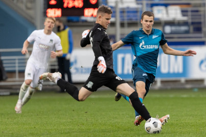 Молодежное первенство 2020/21, 27-й тур, «Зенит»-м — «Краснодар»-м