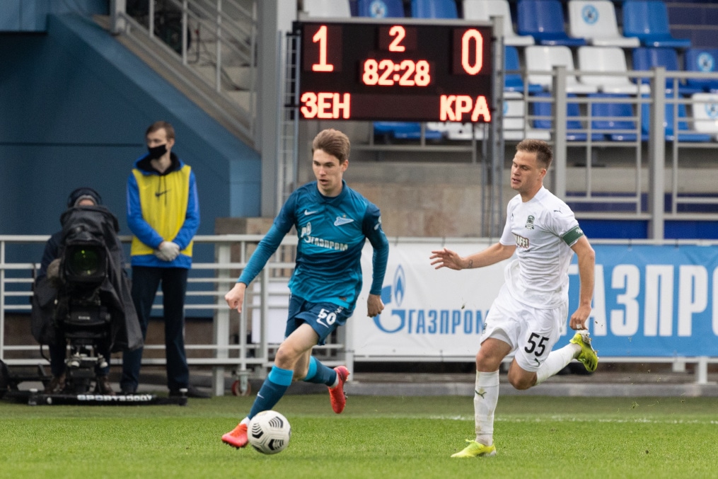 Молодежное первенство 2020/21, 27-й тур, «Зенит»-м — «Краснодар»-м