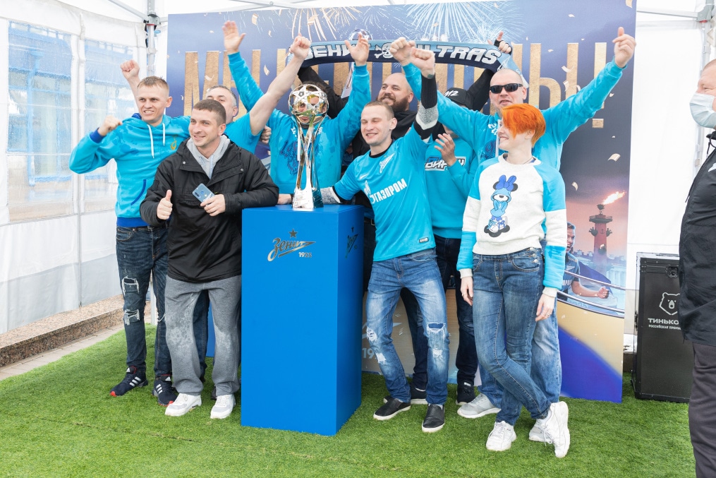 Фан-Променад  на матче «Зенит»-м — «Краснодар»-м