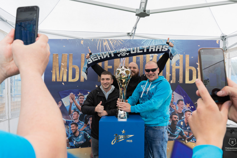 Фан-Променад  на матче «Зенит»-м — «Краснодар»-м