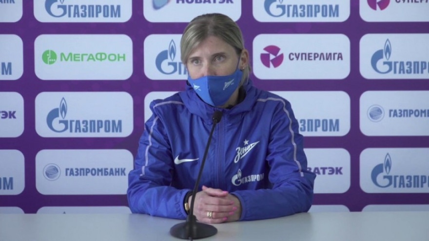 «Зенит» — «Краснодар». Ольга Порядина на послематчевой пресс-конференции