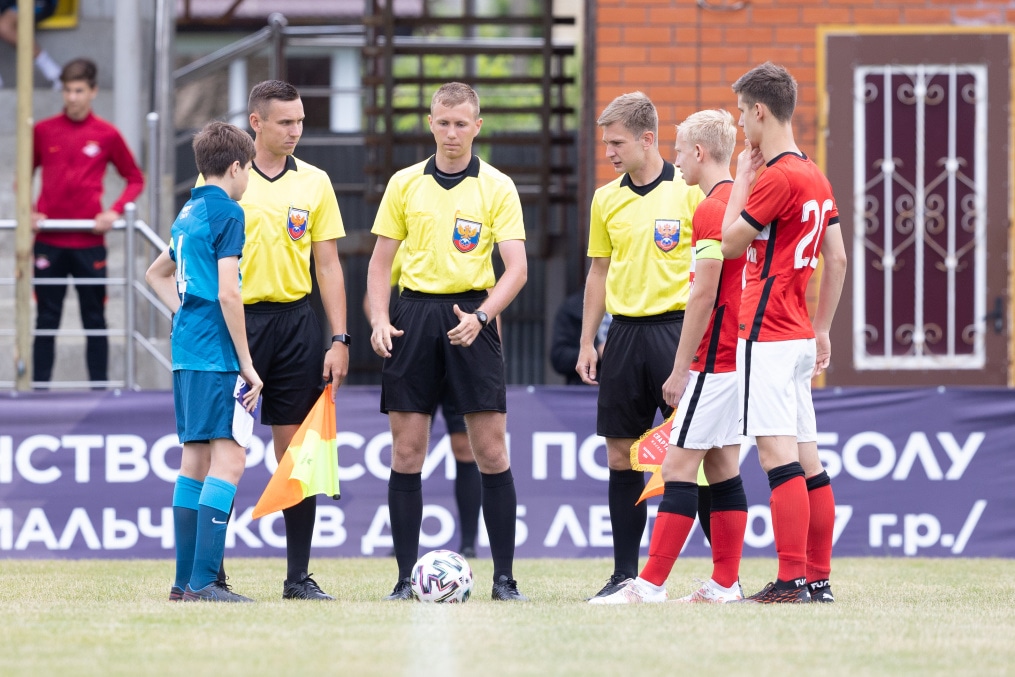 Финал первенства России  среди юношеских команд «Спартак» — «Зенит»