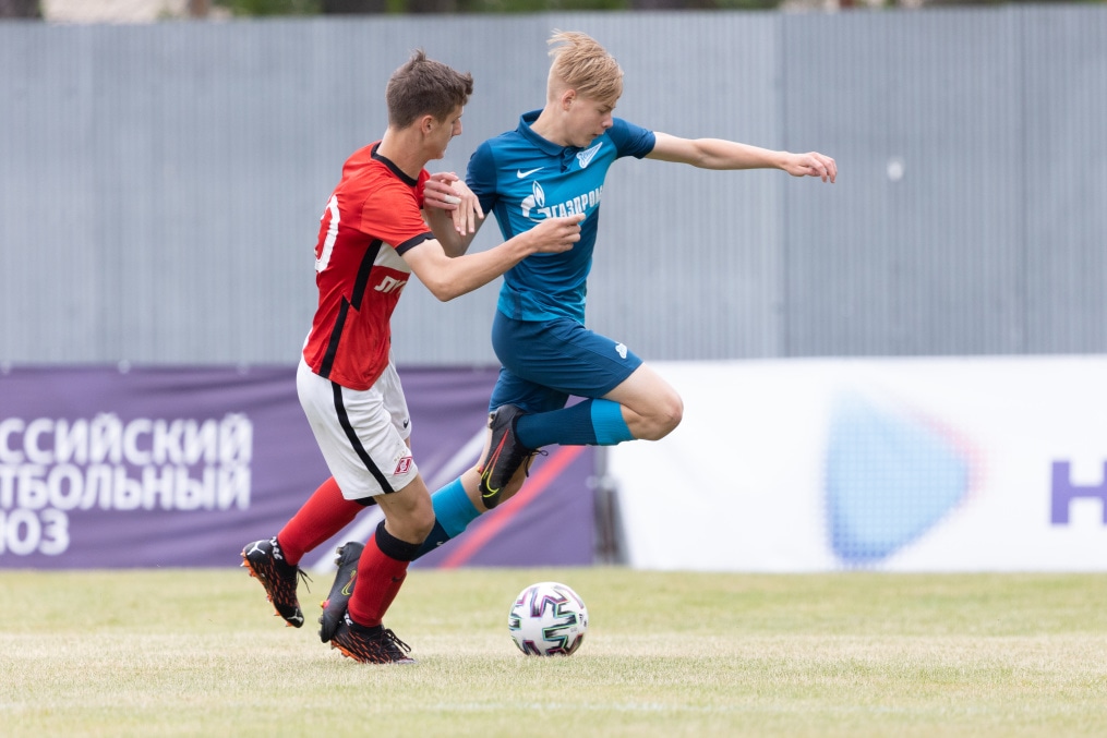 Финал первенства России  среди юношеских команд «Спартак» — «Зенит»