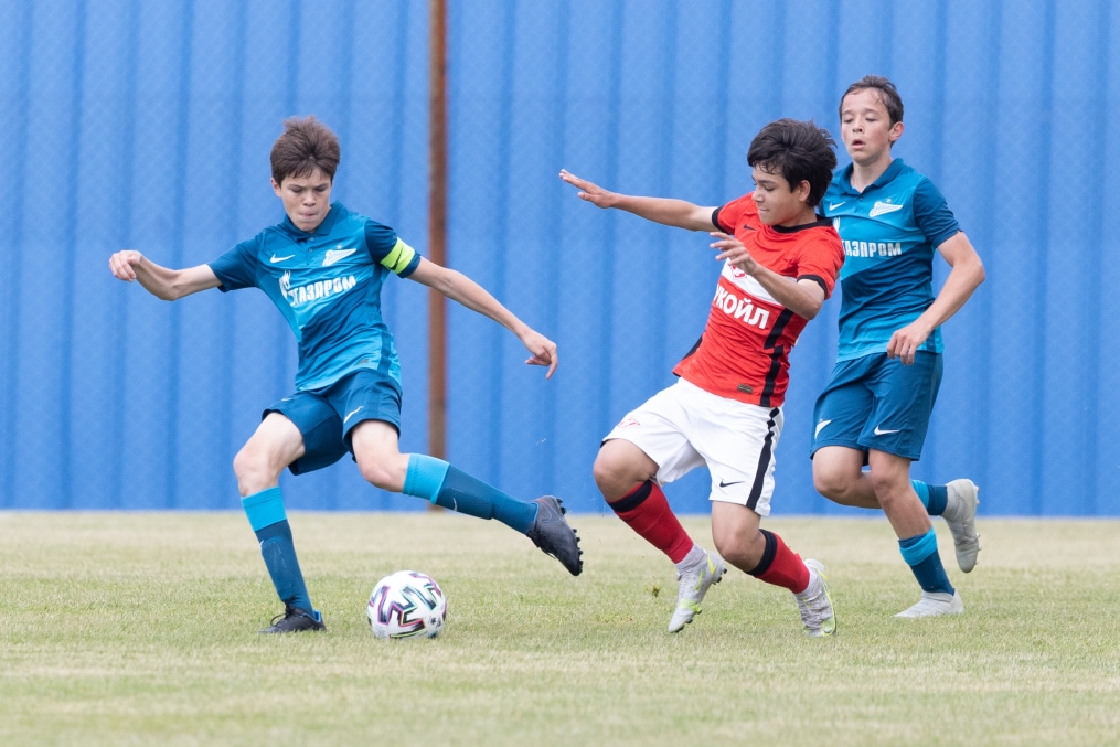 Финал первенства России  среди юношеских команд «Спартак» — «Зенит»