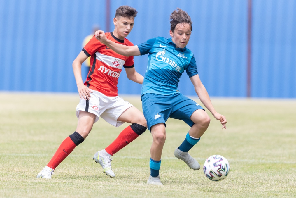 Финал первенства России  среди юношеских команд «Спартак» — «Зенит»