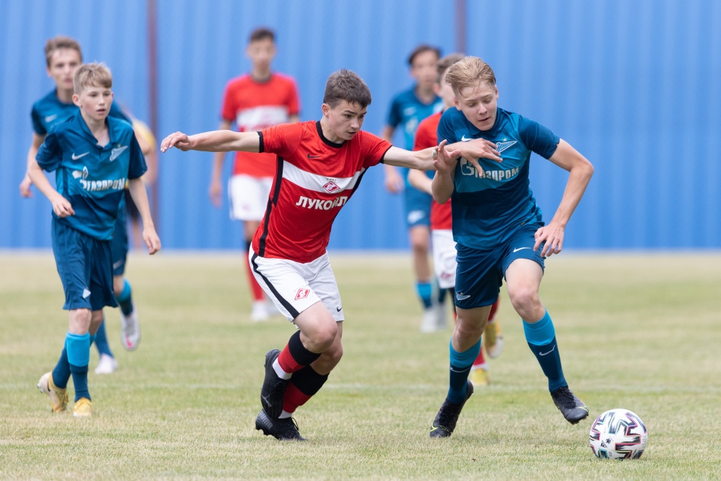 Финал первенства России  среди юношеских команд «Спартак» — «Зенит»