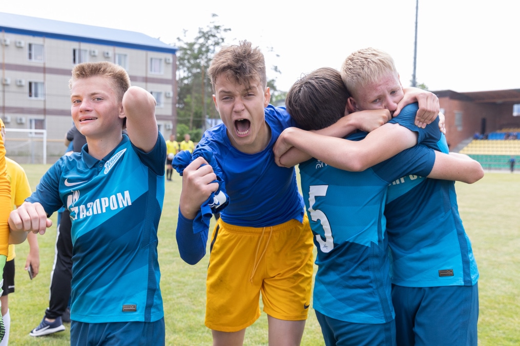 Финал первенства России  среди юношеских команд «Спартак» — «Зенит»