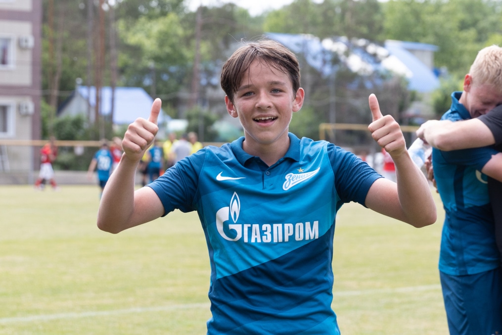 Финал первенства России  среди юношеских команд «Спартак» — «Зенит»