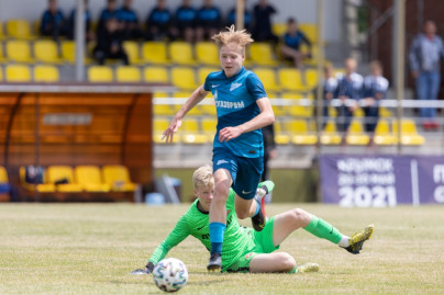 Финал первенства России  среди юношеских команд «Спартак» — «Зенит»