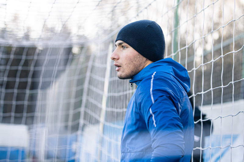 Первая зимняя тренировка «Зенита»-м