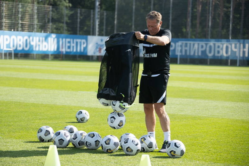 Первые «Газпром»-тренировочные сборы «Зенита»: 22 июня, вечерняя тренировка