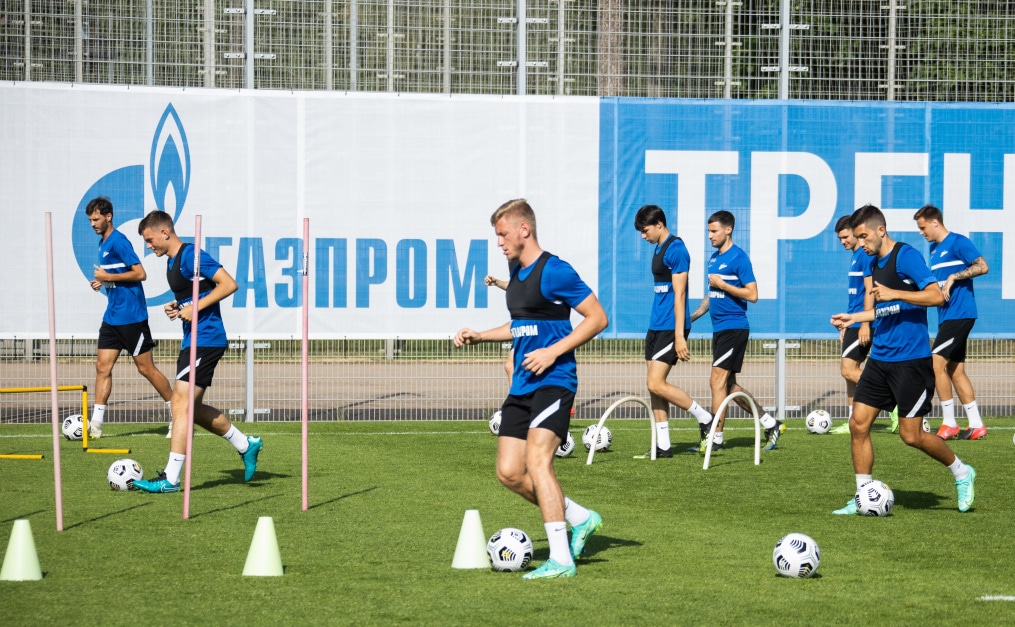 Первые «Газпром»-тренировочные сборы «Зенита»: 22 июня, вечерняя тренировка