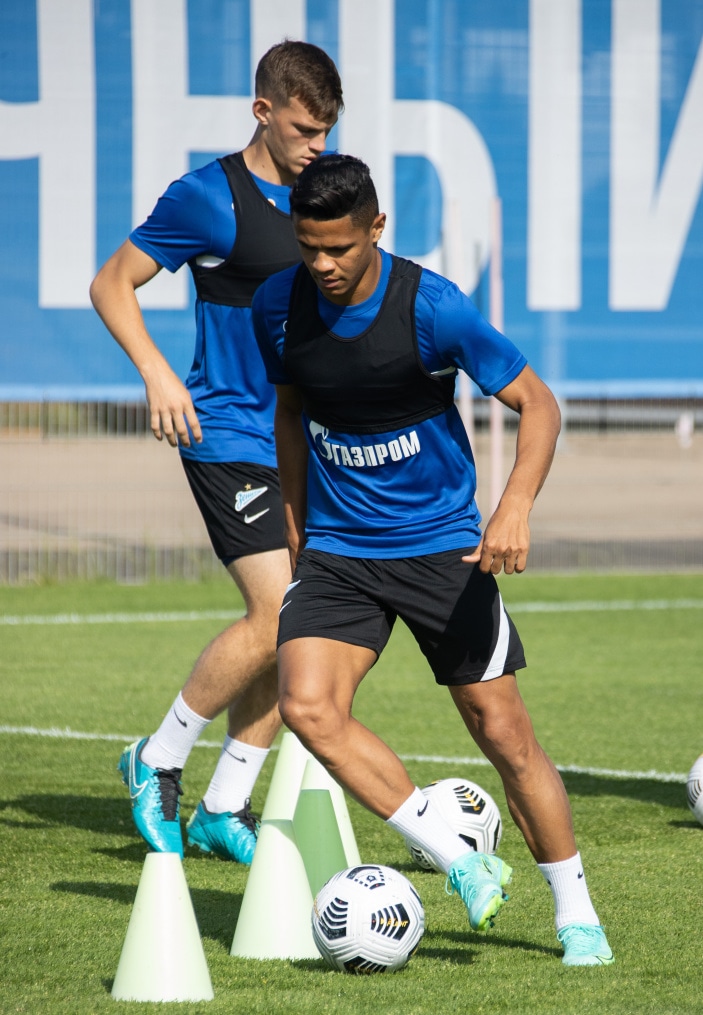 Первые «Газпром»-тренировочные сборы «Зенита»: 22 июня, вечерняя тренировка