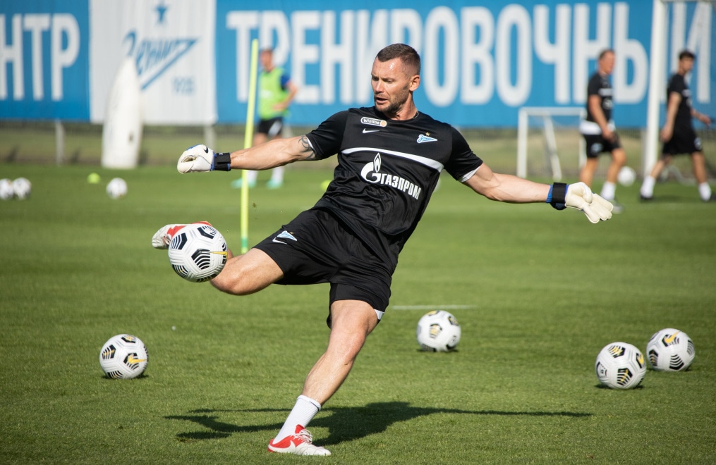 Первые «Газпром»-тренировочные сборы «Зенита»: 22 июня, вечерняя тренировка