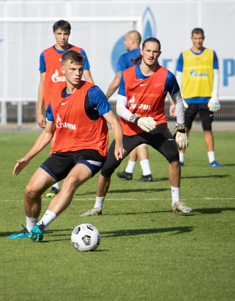 Первые «Газпром»-тренировочные сборы «Зенита»: 22 июня, вечерняя тренировка