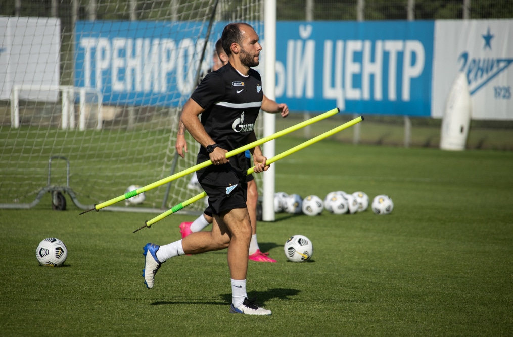Первые «Газпром»-тренировочные сборы «Зенита»: 22 июня, вечерняя тренировка