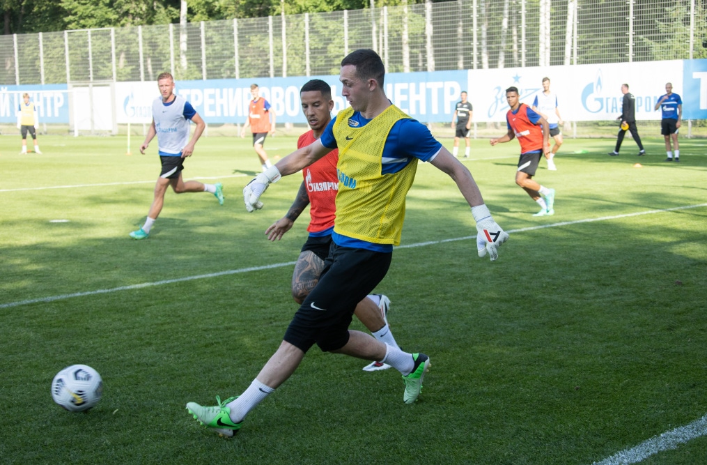Первые «Газпром»-тренировочные сборы «Зенита»: 22 июня, вечерняя тренировка