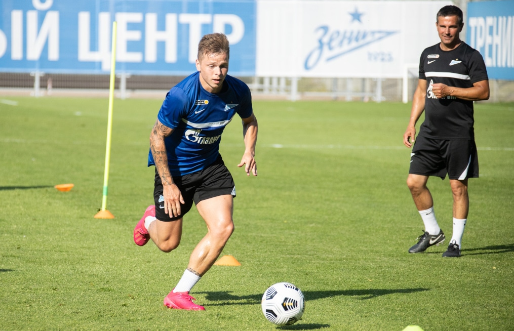 Первые «Газпром»-тренировочные сборы «Зенита»: 22 июня, вечерняя тренировка