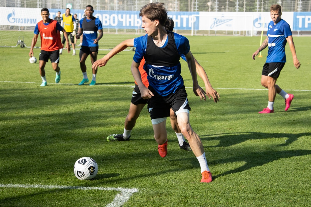 Первые «Газпром»-тренировочные сборы «Зенита»: 22 июня, вечерняя тренировка
