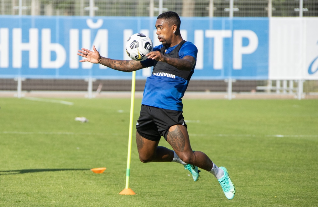 Первые «Газпром»-тренировочные сборы «Зенита»: 22 июня, вечерняя тренировка