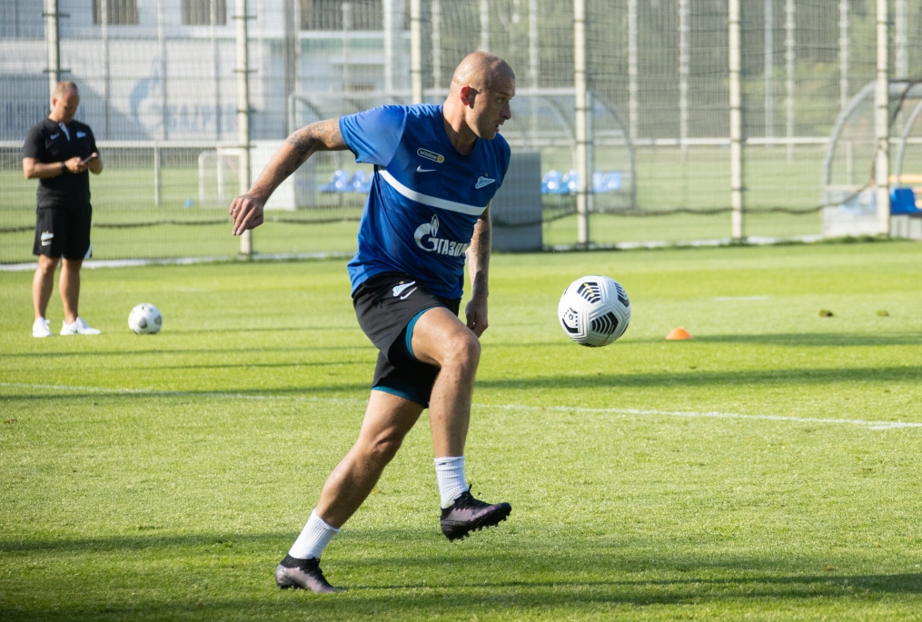 Первые «Газпром»-тренировочные сборы «Зенита»: 22 июня, вечерняя тренировка