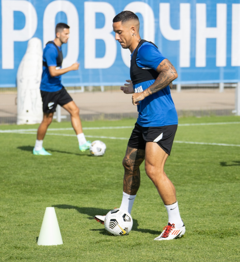 Первые «Газпром»-тренировочные сборы «Зенита»: 22 июня, вечерняя тренировка