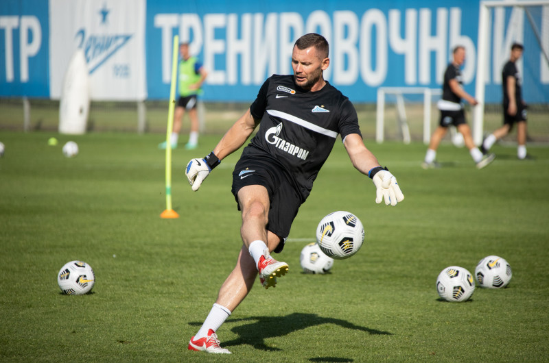 Первые «Газпром»-тренировочные сборы «Зенита»: 22 июня, вечерняя тренировка