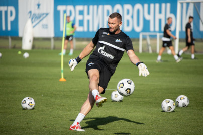 Первые «Газпром»-тренировочные сборы «Зенита»: 22 июня, вечерняя тренировка