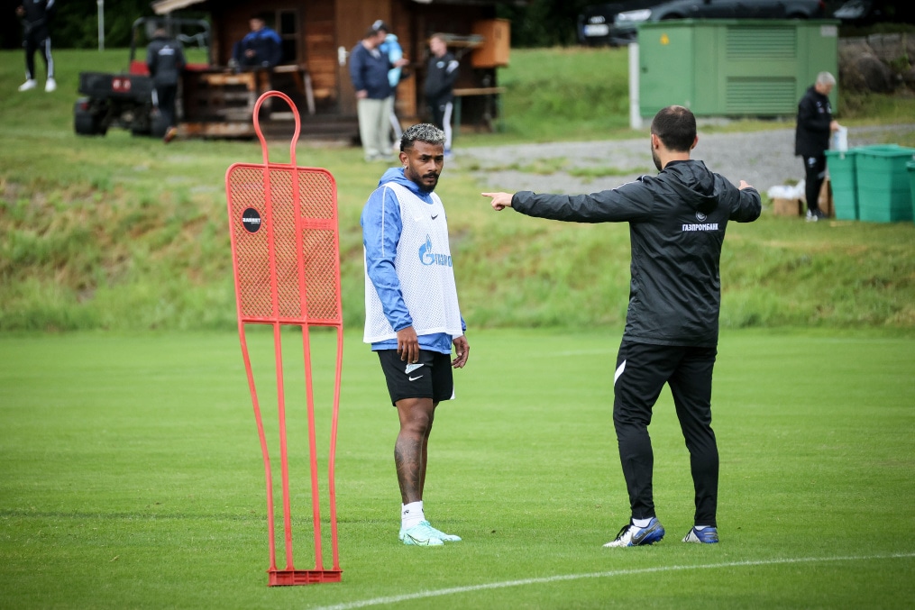 «Газпром» — тренировочные сборы в Австрии: 30 июня, вечерняя тренировка