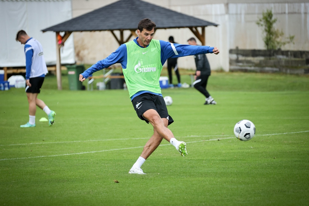 «Газпром» — тренировочные сборы в Австрии: 30 июня, вечерняя тренировка