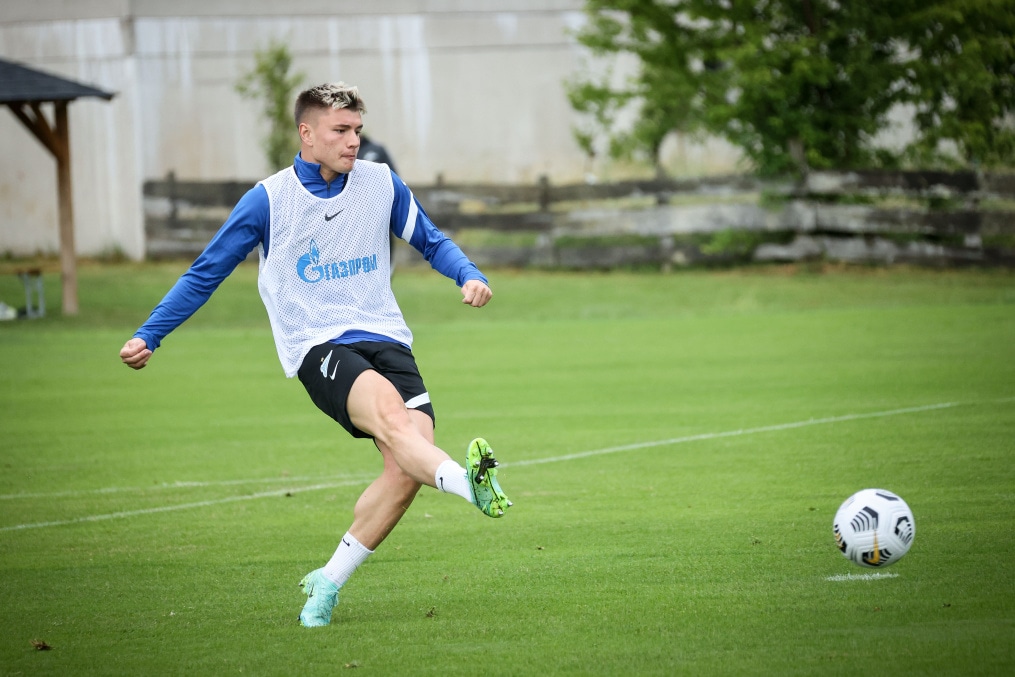 «Газпром» — тренировочные сборы в Австрии: 30 июня, вечерняя тренировка