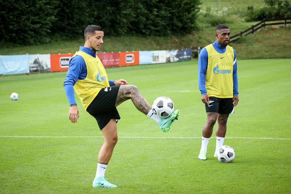 «Газпром» — тренировочные сборы в Австрии: 30 июня, вечерняя тренировка