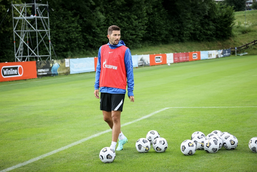 «Газпром» — тренировочные сборы в Австрии: 30 июня, вечерняя тренировка