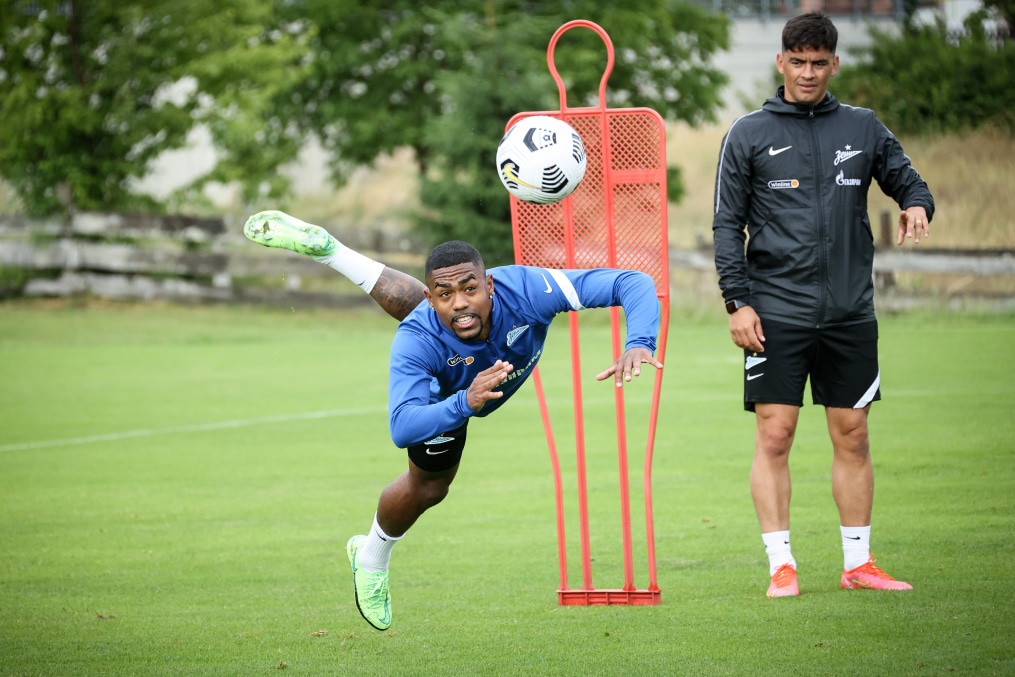 «Газпром» — тренировочные сборы в Австрии: 30 июня, вечерняя тренировка