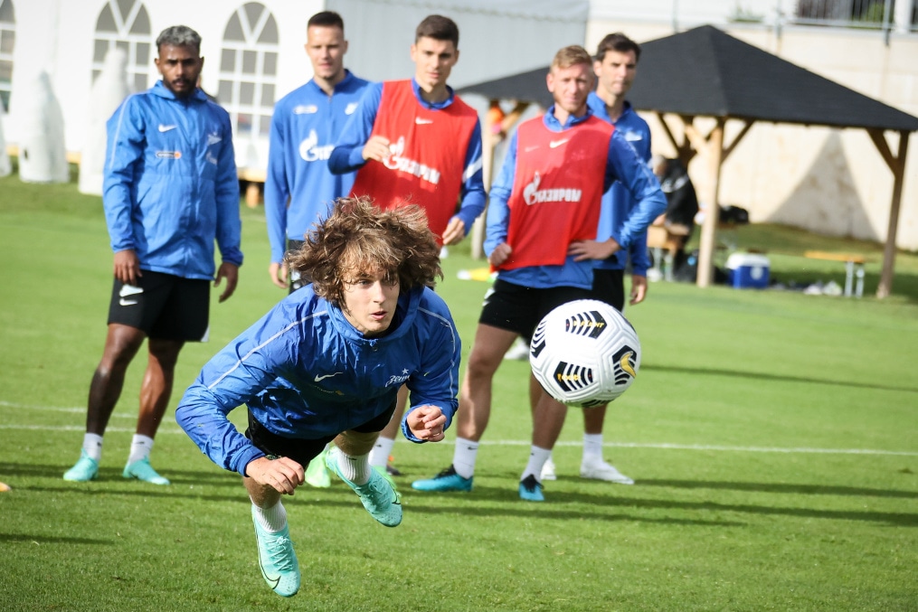 «Газпром» — тренировочные сборы в Австрии: 30 июня, вечерняя тренировка