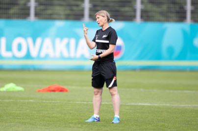 Тренировка женской команды «Зенит» перед матчем с «Локомотивом»