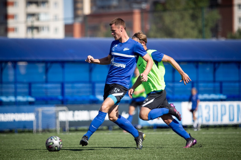 Тренировочный матч команд «Газпром»-академии «Зенит» U-16 — «Зенит» U-17