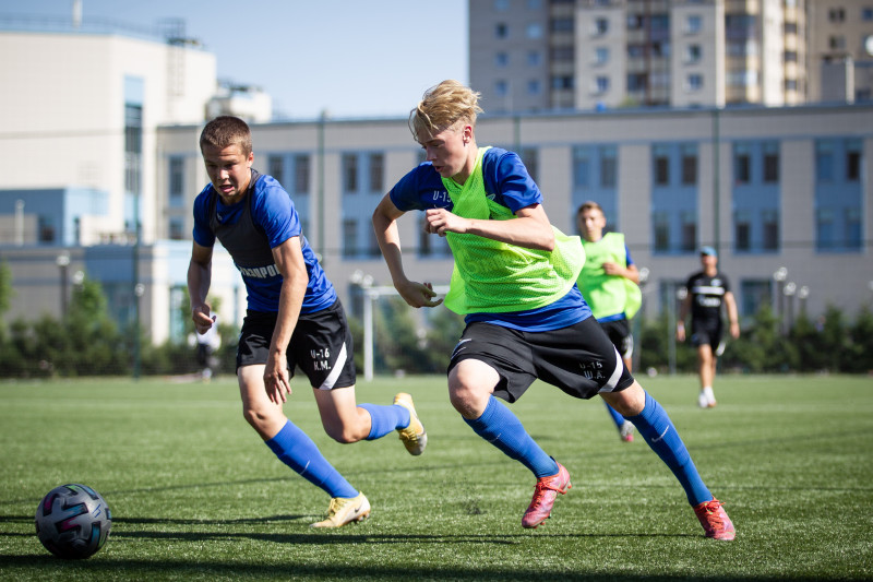 Тренировочный матч команд «Газпром»-академии «Зенит» U-16 — «Зенит» U-17