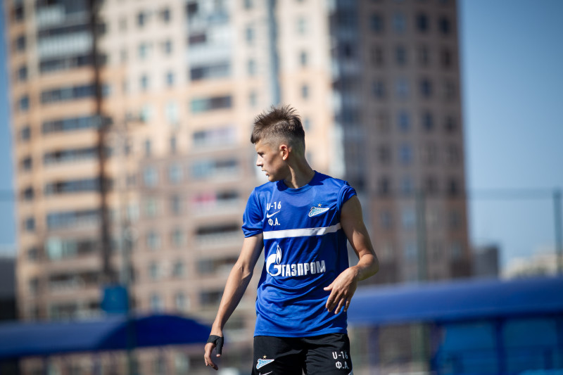 Тренировочный матч команд «Газпром»-академии «Зенит» U-16 — «Зенит» U-17