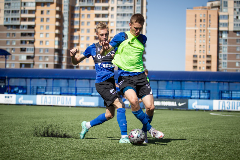 Тренировочный матч команд «Газпром»-академии «Зенит» U-16 — «Зенит» U-17