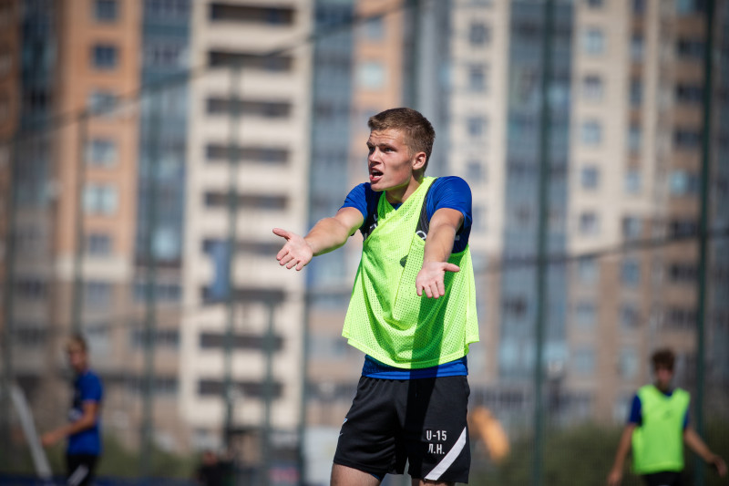 Тренировочный матч команд «Газпром»-академии «Зенит» U-16 — «Зенит» U-17