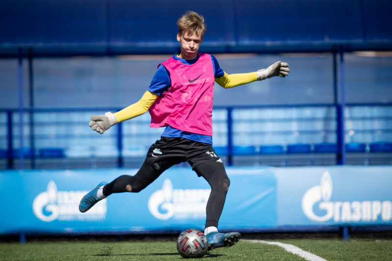 Тренировочный матч команд «Газпром»-академии «Зенит» U-16 — «Зенит» U-17