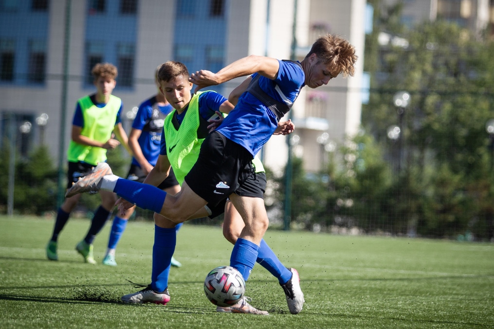 Тренировочный матч команд «Газпром»-академии «Зенит» U-16 — «Зенит» U-17