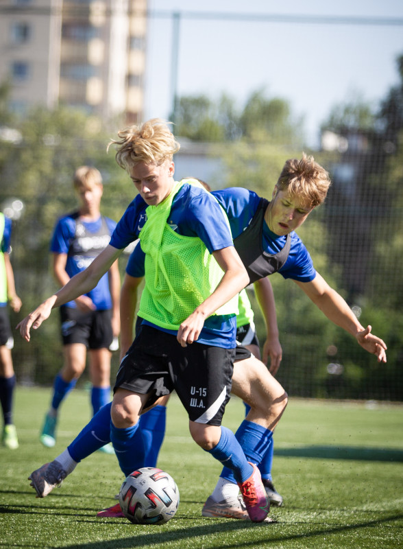 Тренировочный матч команд «Газпром»-академии «Зенит» U-16 — «Зенит» U-17