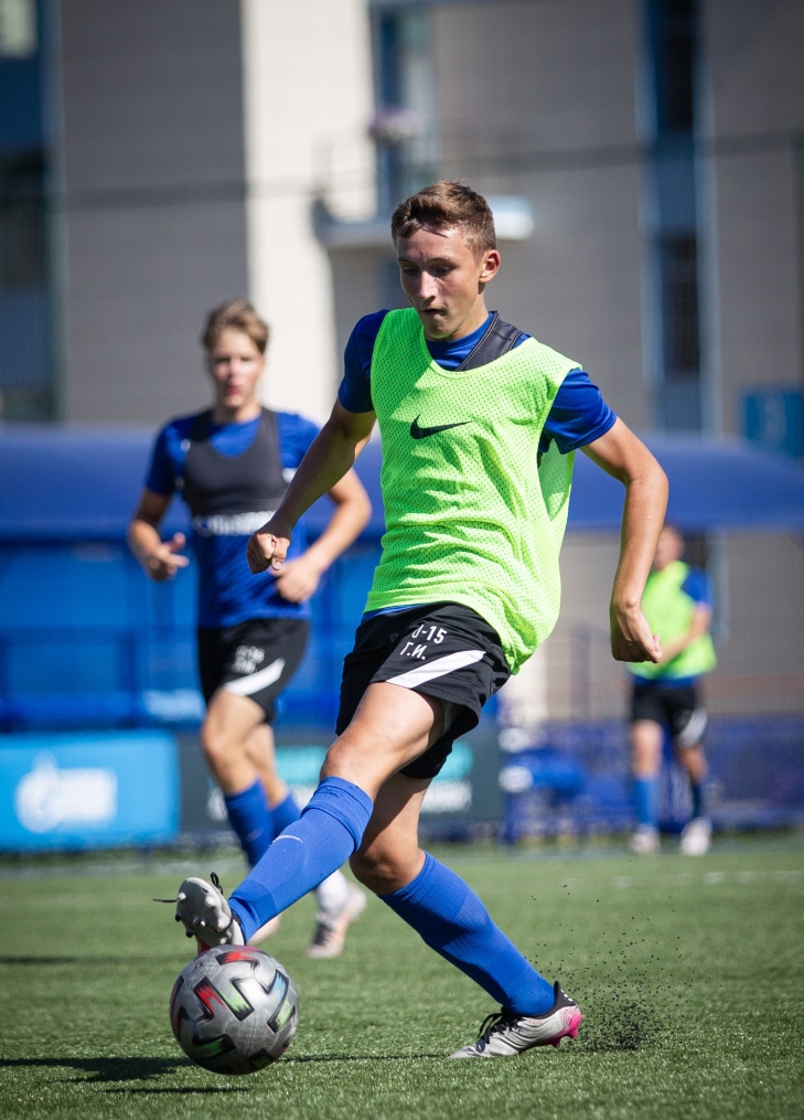 Тренировочный матч команд «Газпром»-академии «Зенит» U-16 — «Зенит» U-17