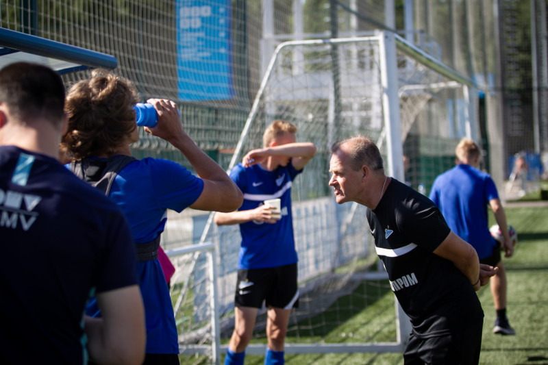 Тренировочный матч команд «Газпром»-академии «Зенит» U-16 — «Зенит» U-17