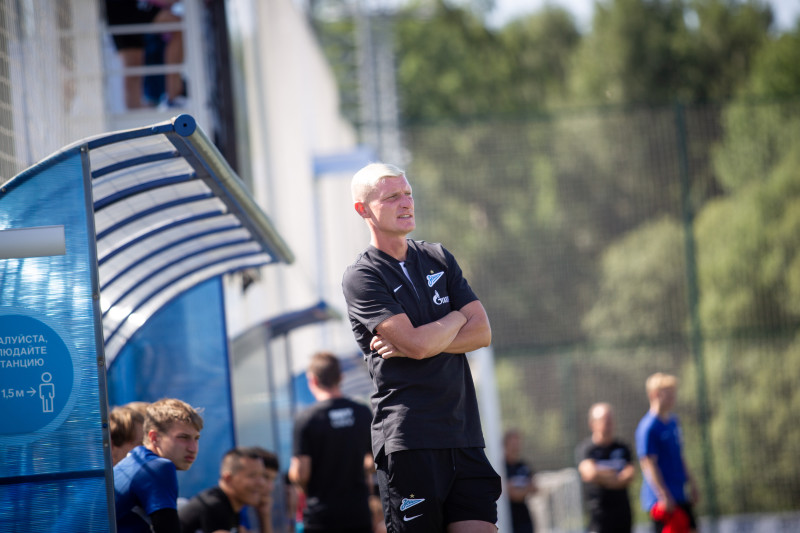 Тренировочный матч команд «Газпром»-академии «Зенит» U-16 — «Зенит» U-17