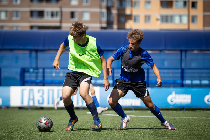 Тренировочный матч команд «Газпром»-академии «Зенит» U-16 — «Зенит» U-17